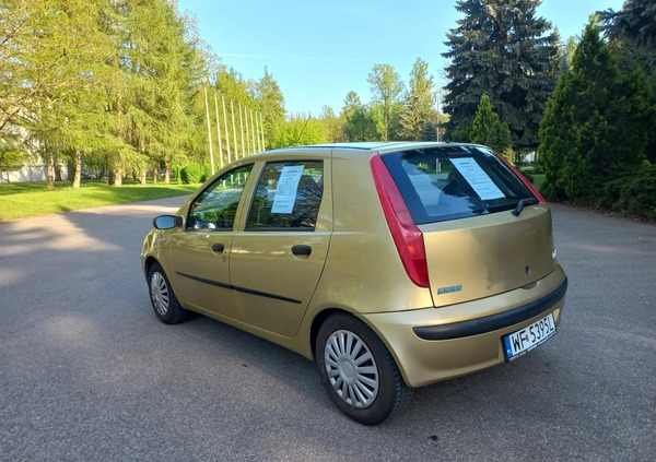 Fiat Punto cena 8400 przebieg: 150000, rok produkcji 2000 z Warszawa małe 67